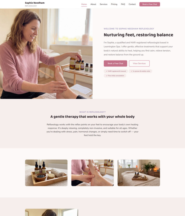 Websites for Reflexologists