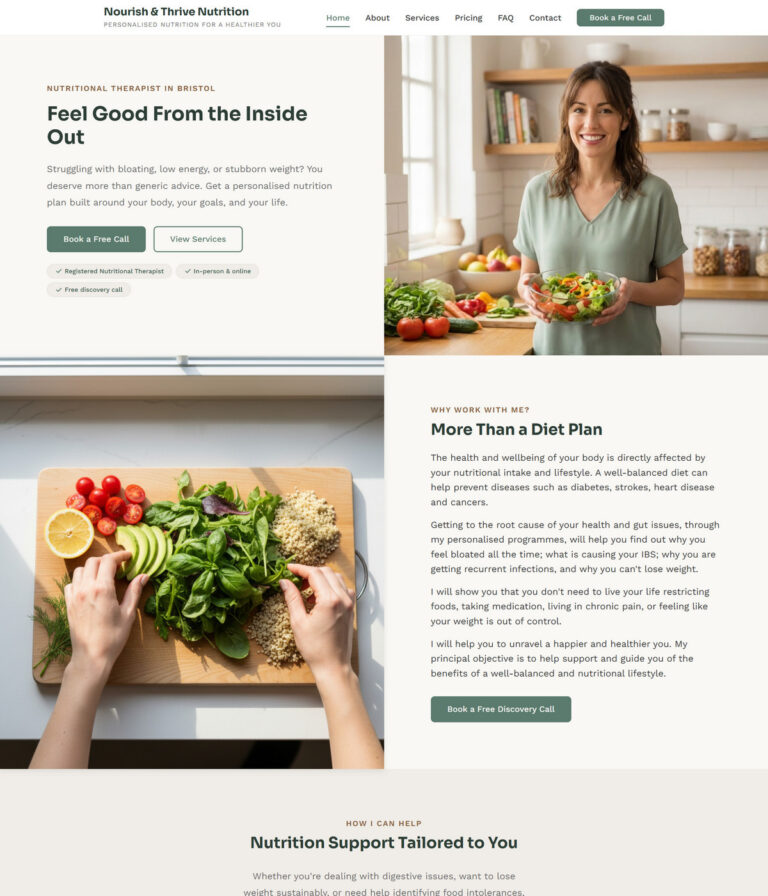 Websites for Nutritionists